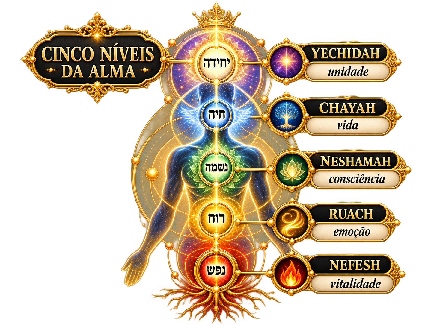 Os Cinco Níveis da Alma